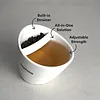Innovative Tilted Tea Cup With Integrated Filter