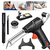 60W Soldering Gun Kit for 0.8-1.2 Tin Wire Handheld Soldering Iron Welding Gun