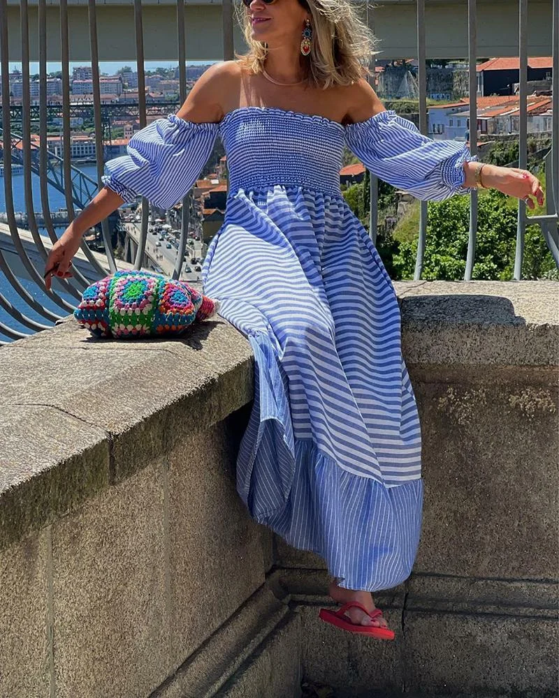 Strapless Casual Dress