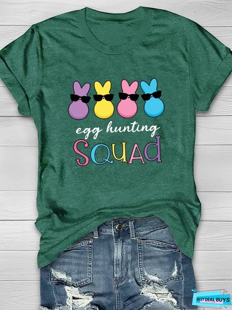 Egg hunting Squad T-shirt