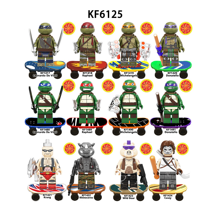 Single-Sale The TMNT Set rebuildvenus
