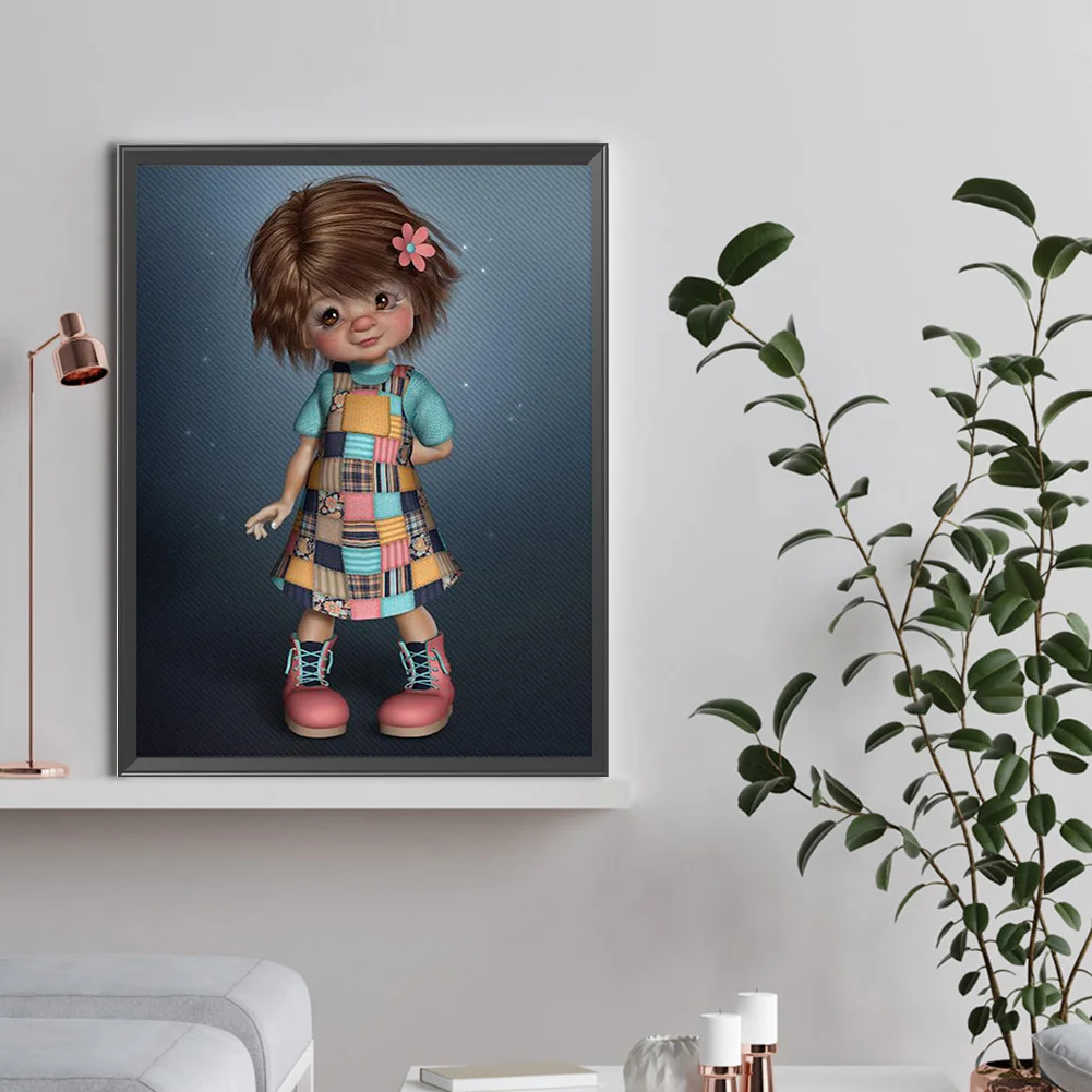Diamond Painting - Full Round Drill - Elf Doll(Canvas|30*40cm)