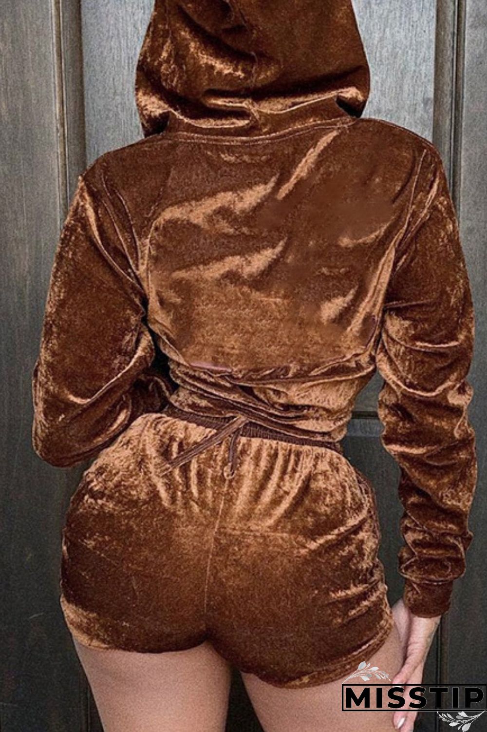 White Casual Solid Patchwork Hooded Collar Long Sleeve Two Pieces