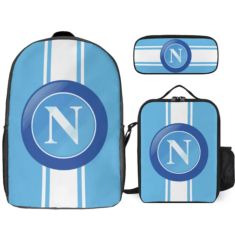 SSC Neapel Student Schulranzen Lunchbag Stifttasche Kombination