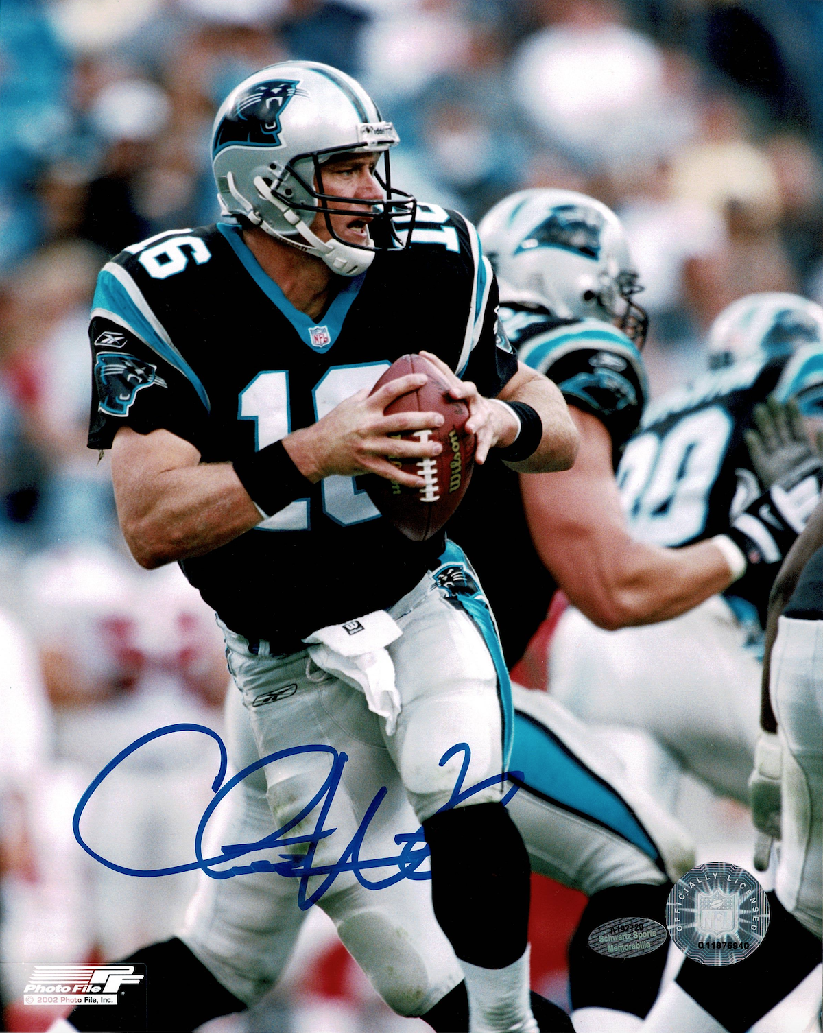 Chris Weinke signed autographed 8x10 Photo Poster painting! RARE! Schwartz Sports Hologram! 9045