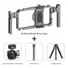 LYS30 Mobile Phone Handheld Bracket Vlog Expansion Frame Handheld Photo Camera Handle Rabbit Cage Stabilizer Aluminum Alloy Multi-Function Mobile Phone Bracket