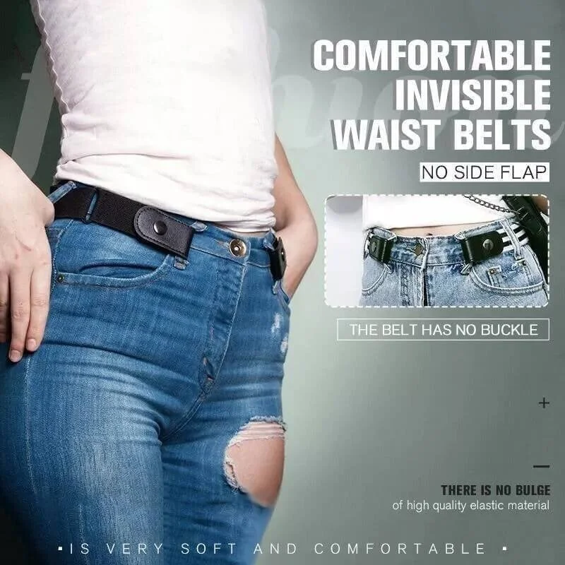 🔥HOT SALE🔥- Buckle-free Invisible Elastic Waist Belts