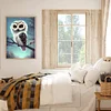 Diamond Painting-DIY Full Round Drill Owl