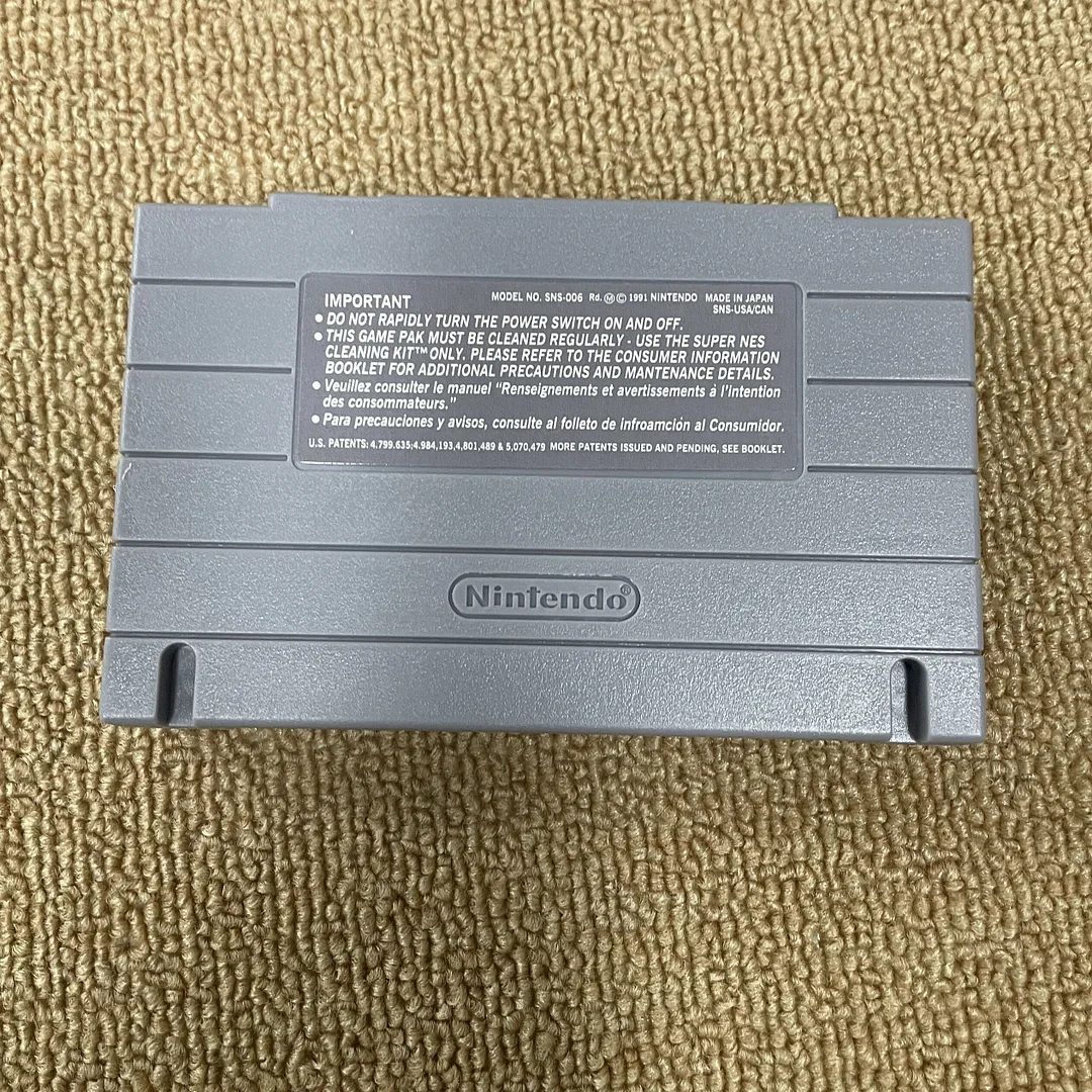Mario Is Missing! SNES For Super Nintendo Entertainment System - 16 Bit US Version Game Cartridge