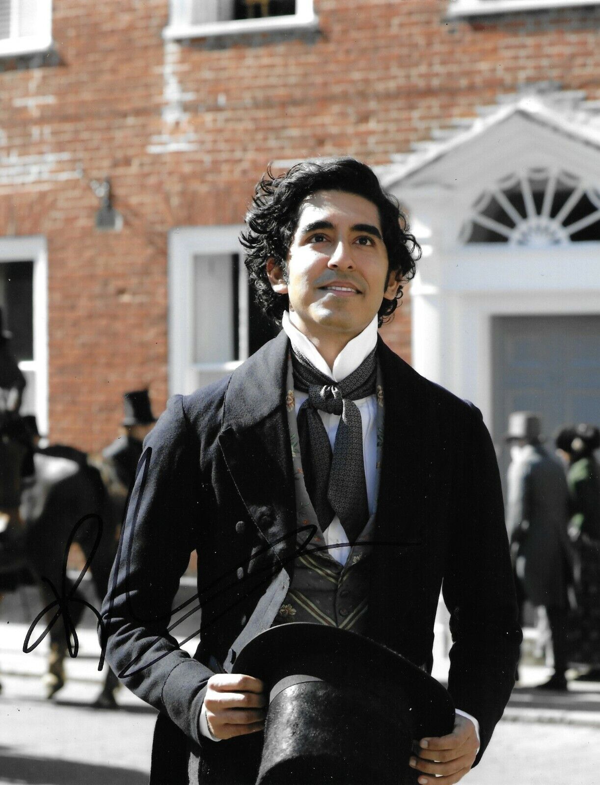 Dev Patel Signed The Personal History Of David Copperfield 10x8 Photo Poster painting AFTAL