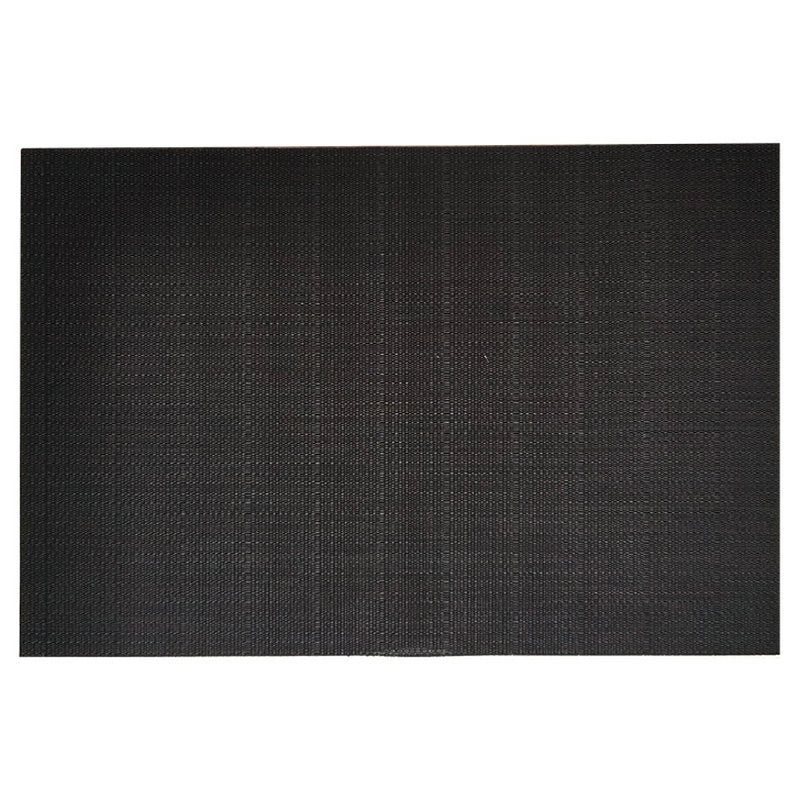 Cross-border Solid Color European-style Pvc Woven Insulation Western-style Placemat Hotel Home Teslin Dining Table Cushion Coaster