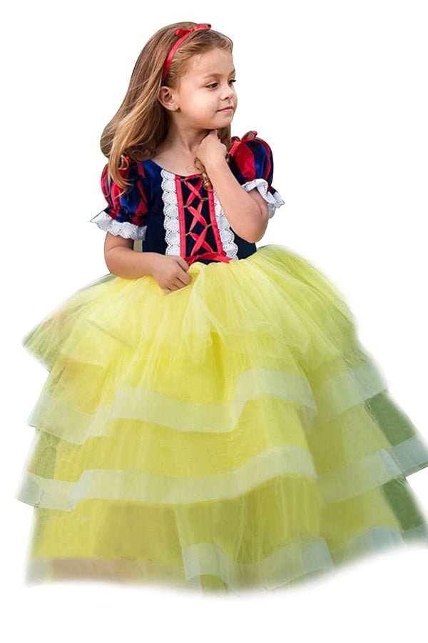 Lovely Princess Snow White Kids Costume-elleschic