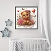 Animal-Partial Special Shaped Diamond Painting 30*30CM