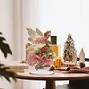 DIY Christmas Angel Acrylic Special Shape Diamond Painting Desktop Ornaments