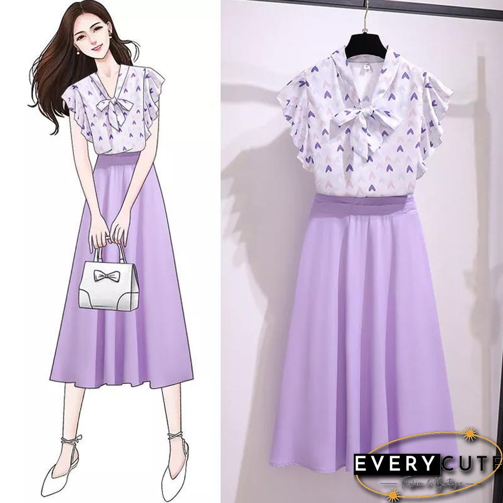 Sweet Heart Tank+Chiffon Skirt P15771