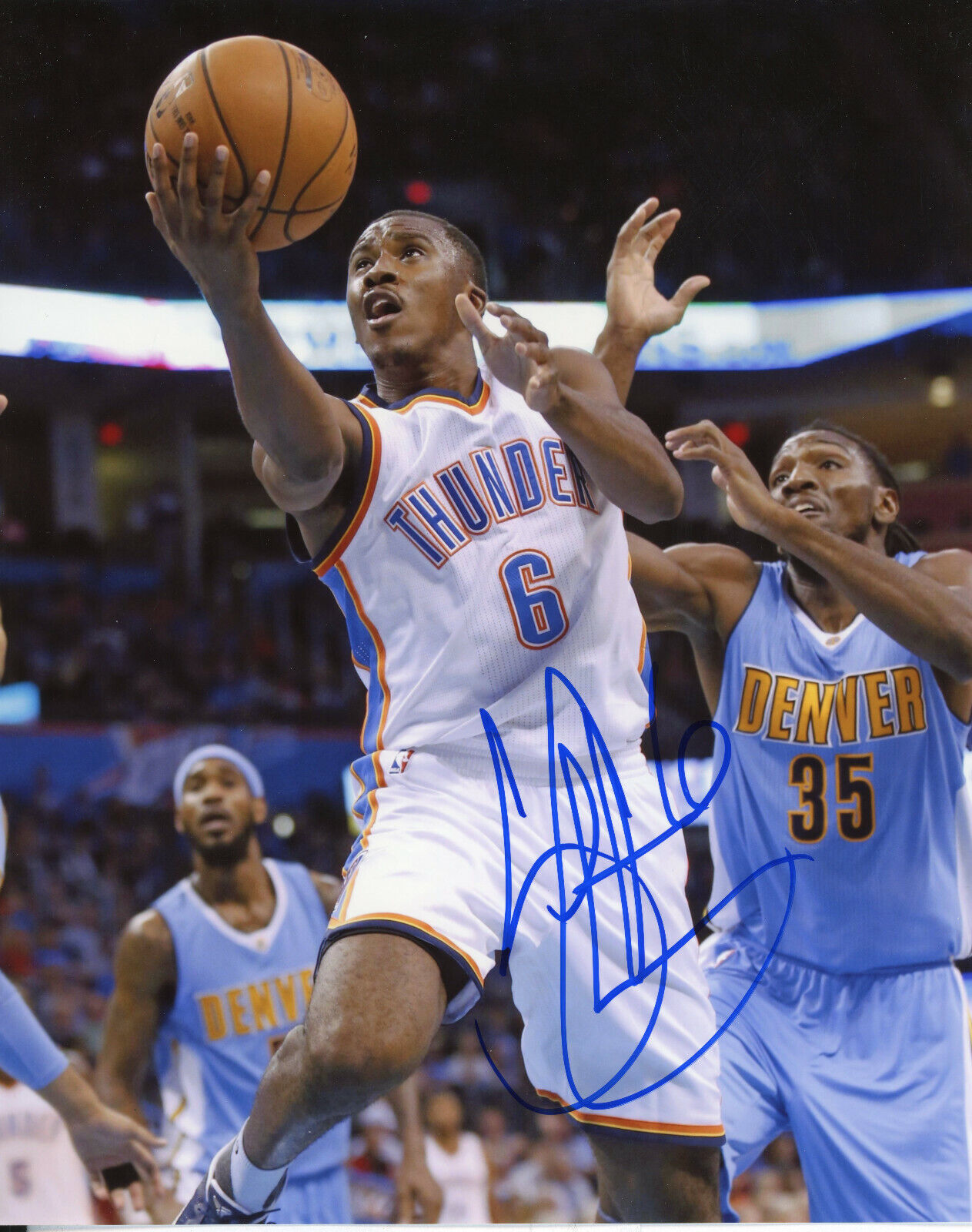 Semaj Christon Autographed 8x10 Oklahoma City Thunder#S1451