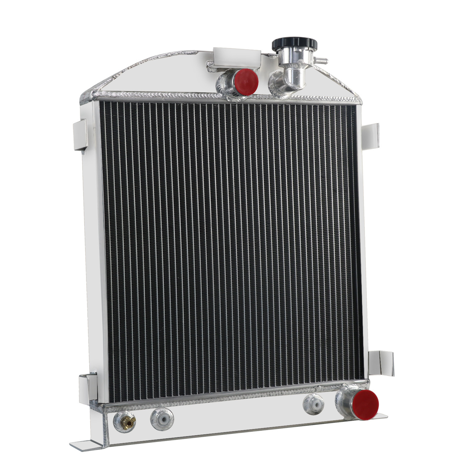 1934 Radiator Core 3 Row Aluminum Radiator Fits Chevy-Engine Ford-Grill-Shells 3