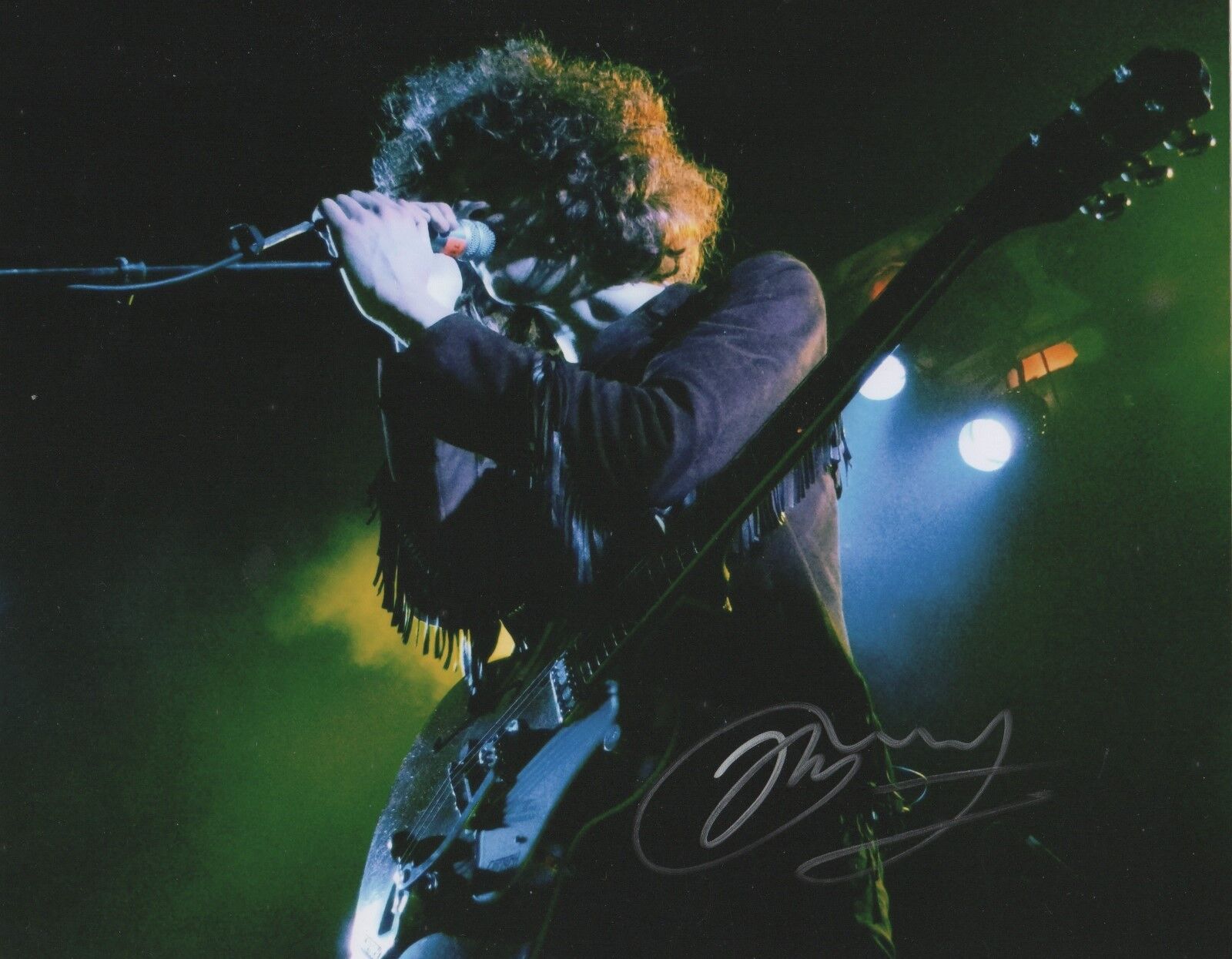 James Bagshaw of Temples REAL hand SIGNED 8x10 Photo Poster painting Autographed EXACT PROOF #1