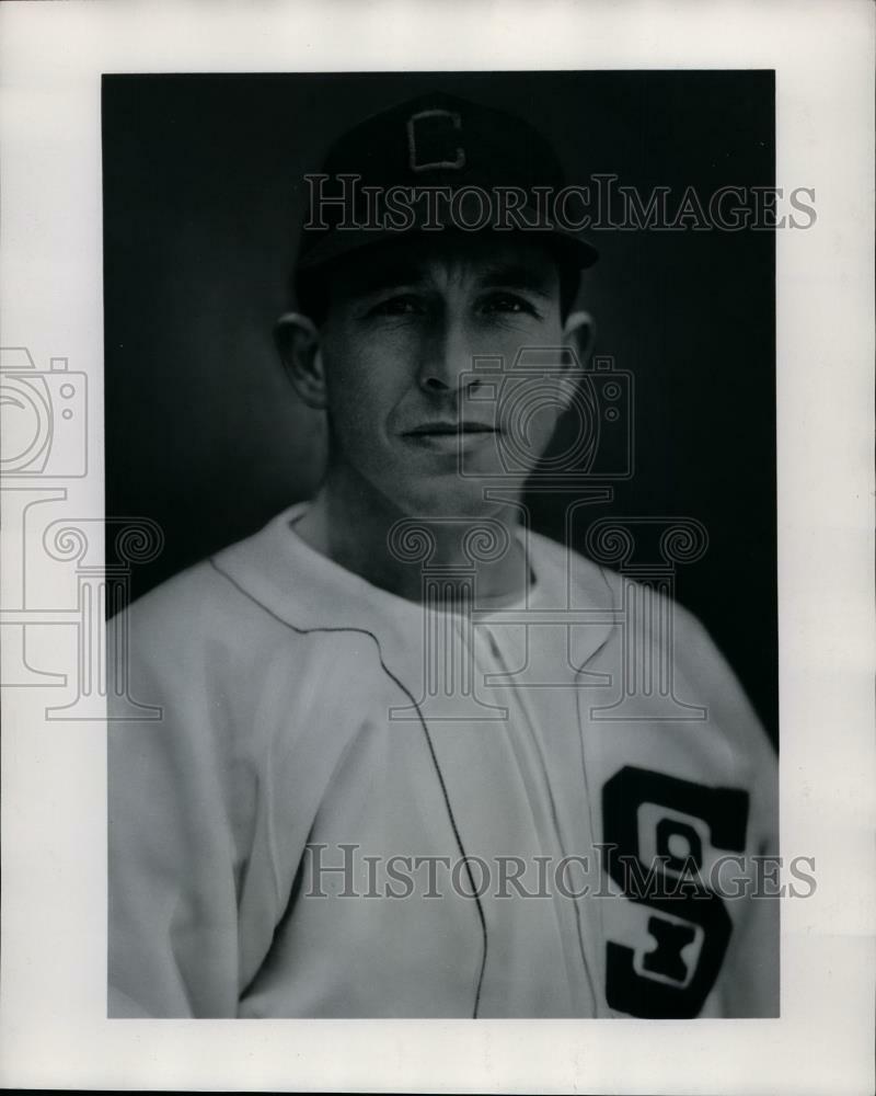 Press Photo Poster painting White Sox baseball player Ralph Hodgin - net10072