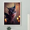 Diamond Painting -DIY Round Drill Pterosaur