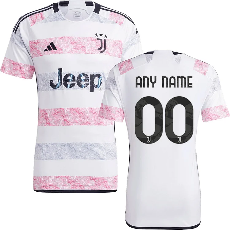 Juventus Away Trikot 2023-2024 ( Aufdruck Dein Name )