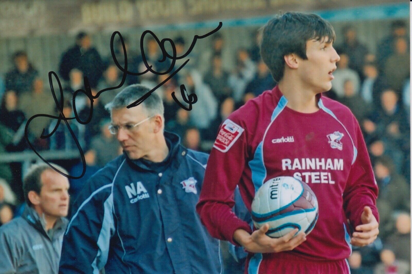 JACK CORK HAND SIGNED 6X4 Photo Poster painting - FOOTBALL AUTOGRAPH - SCUNTHORPE UNITED.