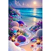 (40*60cm)Seaside Fantasy Shells - Full Round Drill Diamond Painting