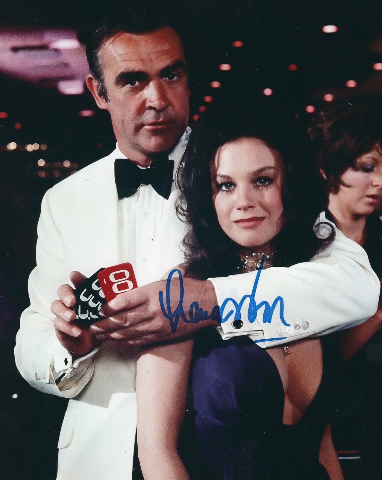 LANA WOOD SIGNED 007 JAMES BOND 8x10 Photo Poster painting 2 - UACC & AFTAL RD AUTOGRAPH