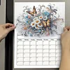 DIY Special Shaped Colorful Pattern 5D DIY Diamond Art Monthly Planner Kit
