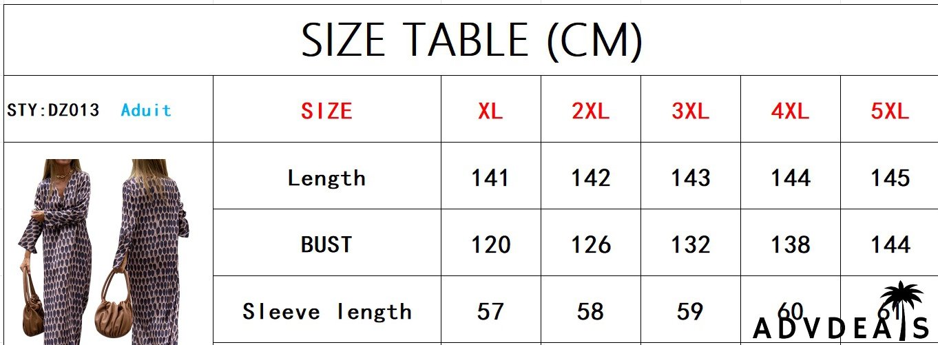 Plus Size Women Turndown Collar Long Sleeve Slit Dress