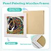 (Pre-Framed)Horse-Special Shape Diamond Painting Kit(29x29cm)