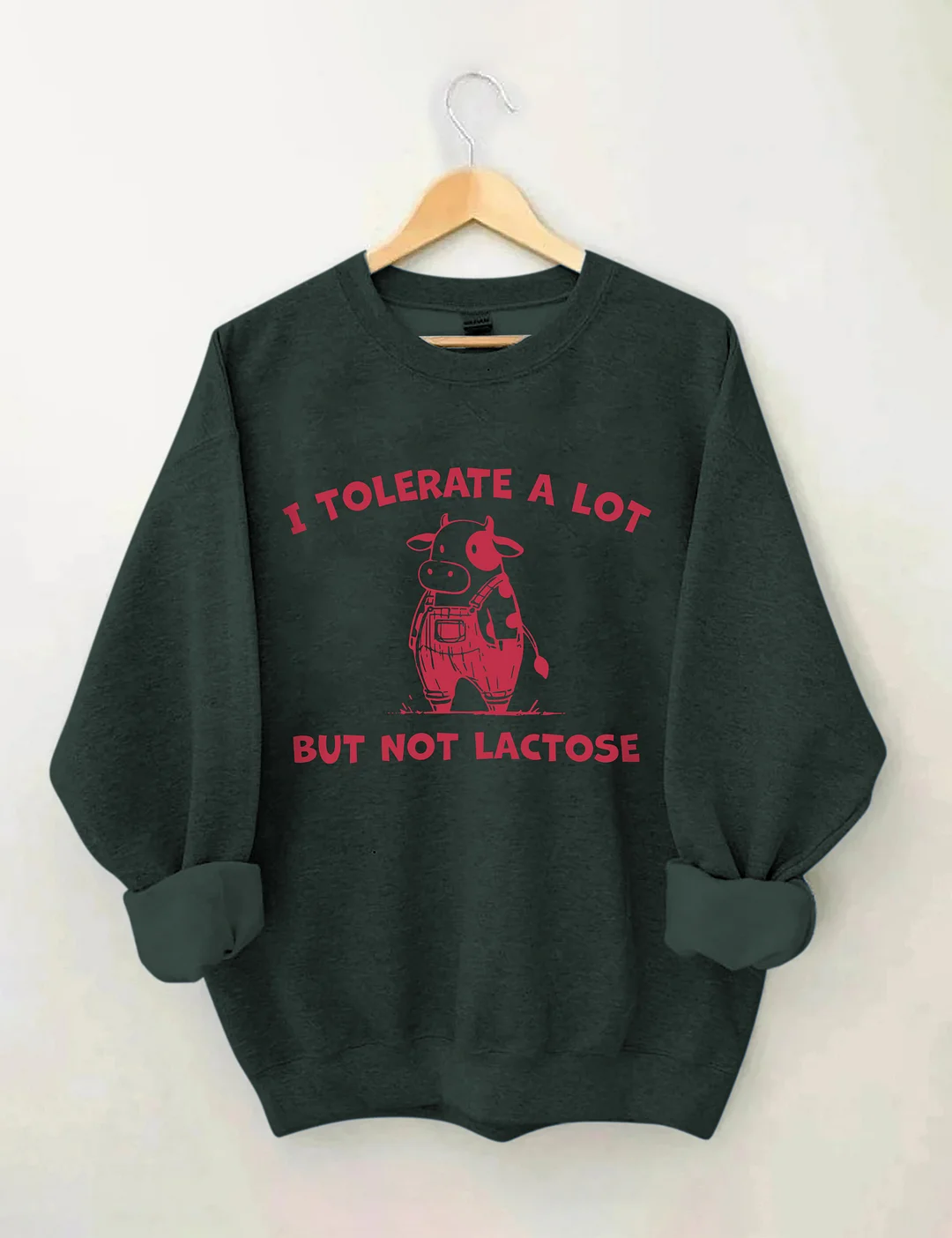 I Tolerate A Lot But Not Lactose Funny Sweatshirt