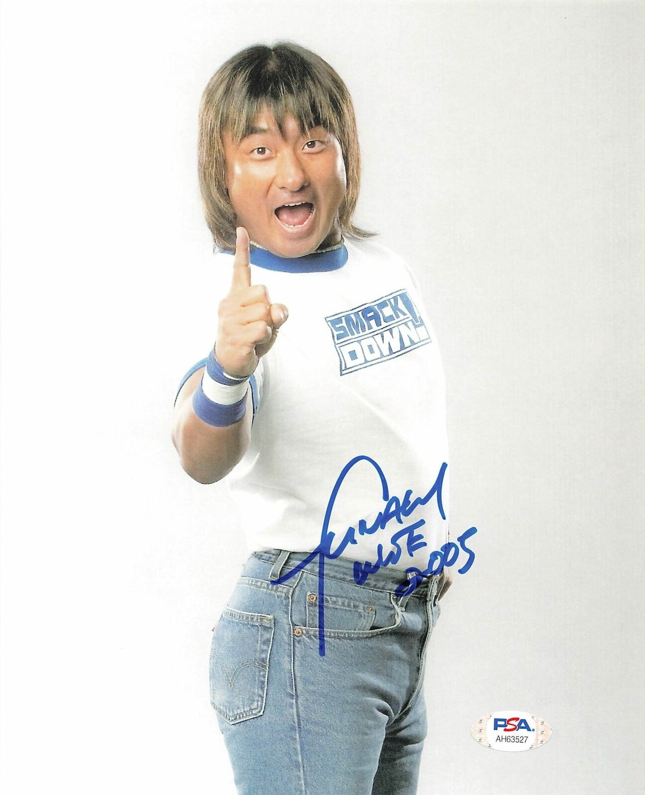 Shoichi Funaki signed 8x10 Photo Poster painting PSA/DNA COA WWE Autographed Wrestling