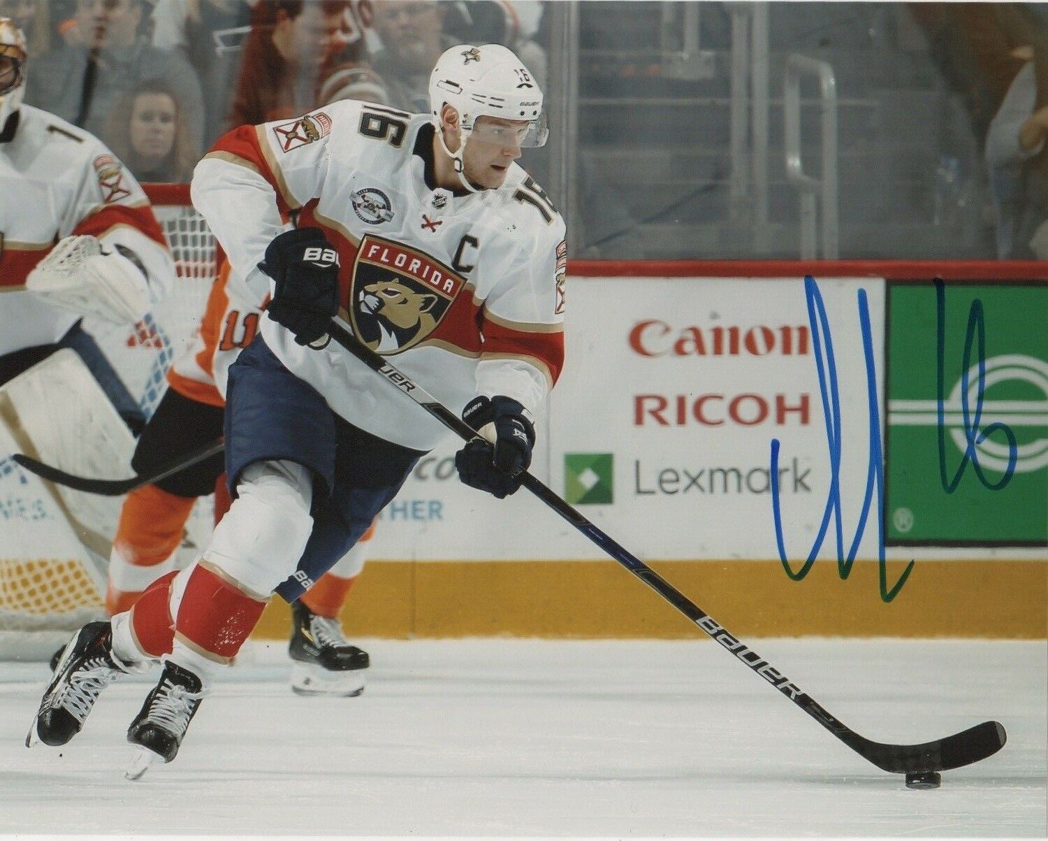 Florida Panthers Aleksander Barkov Signed Autographed 8x10 Photo Poster painting COA #8