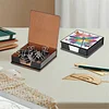 Diamond Painting PU Dragonfly Notecard Box with 160 Sheets Paper Note Holder
