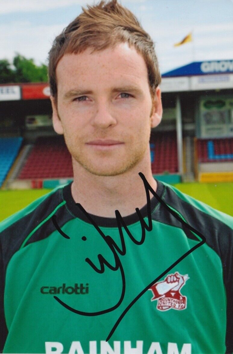 JOE MURPHY HAND SIGNED 6X4 Photo Poster painting - FOOTBALL AUTOGRAPH - SCUNTHORPE UNITED 2.