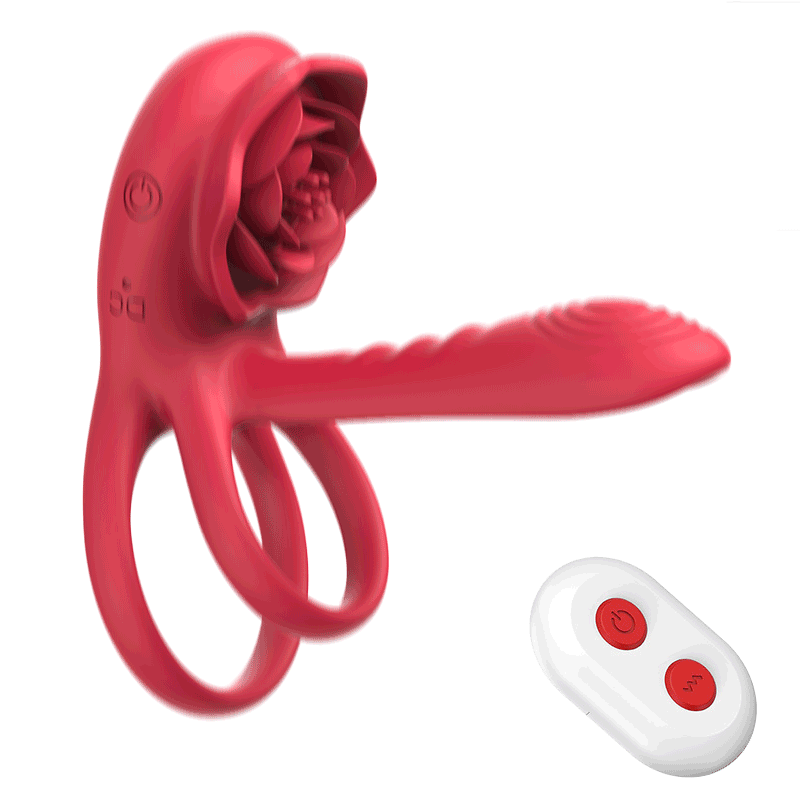 G-Spot Vibrator Clit Stimulator and Penis Ring 3 In 1 Couples Pleasure Toy