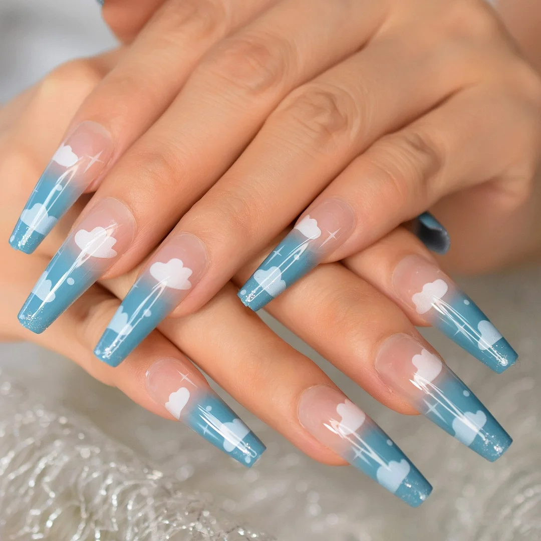 Nails Set Press On Nails With September Designs 2021 Suppkies For Professionals False Nails Acrylic Powder Medium Browns Sep Art-Nail Inspo