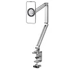 Bed Phone Holder Magnetic Phone Bed Stand Aluminum Bed Phone Holder Foldable Gooseneck Bed Phone Holder Clip-on Mount 360&deg; Rotation Compatible with All Mobile Phones
