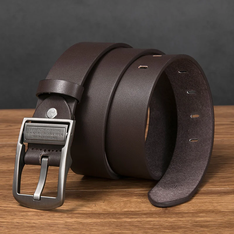Men's Casual Retro Pin Buckle PU Leather Belt-inspireuse