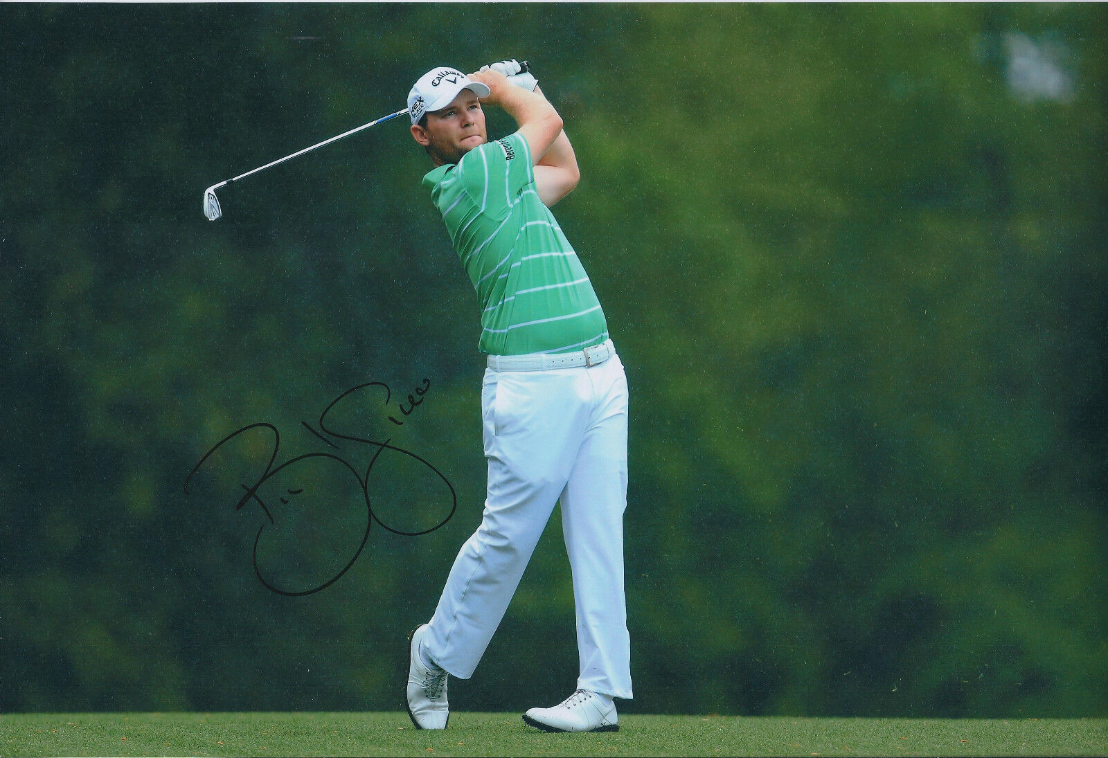 Branden GRACE SIGNED Autograph 12x8 Photo Poster painting AFTAL COA Dunhill Links Winner Golf