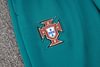 Joyfball 2024/2025 Portugal Half-Pull Training Suit Royal Green Football Shirt
