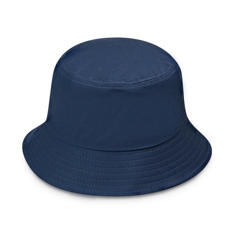 Solid Color Fisherman Hat Solid Color Light Board Pure Cotton Basin Hat Female