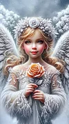 Luxury AB Velvet Diamond Painting Kit - Angel