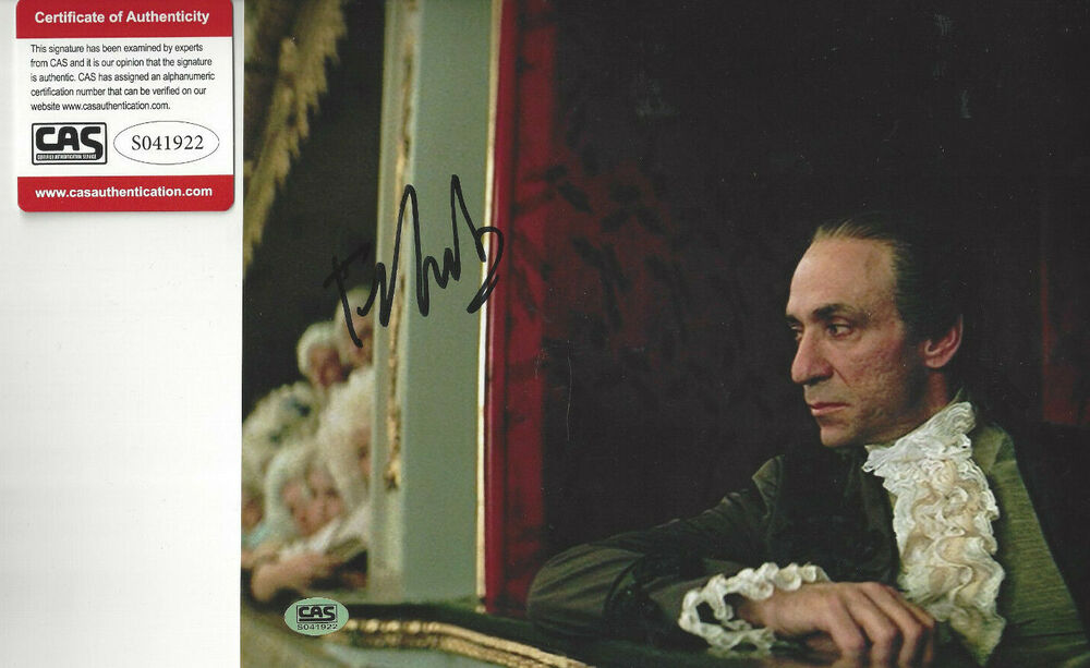 Amadeus Salieri F. Murray Abraham  Autographed 8x10 color  Photo Poster painting CAS  Certified