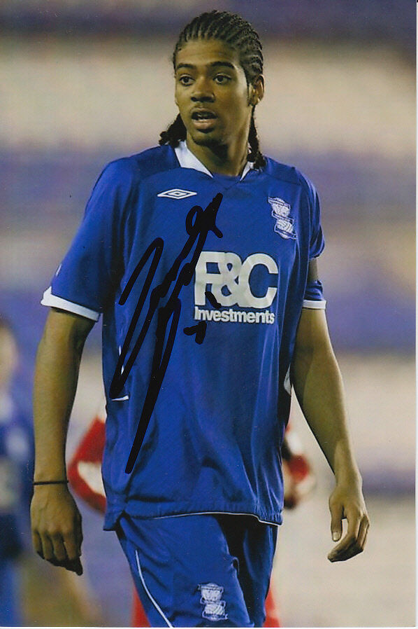 BIRMINGHAM CITY HAND SIGNED JAKE JERVIS 6X4 Photo Poster painting 1.