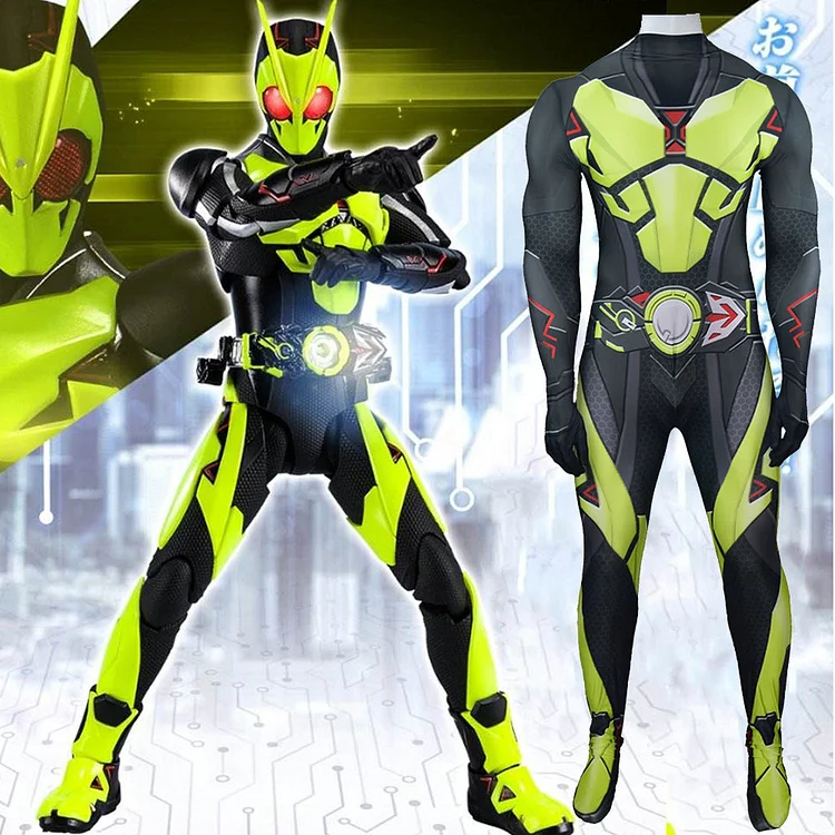 Kamen Rider Zero-One Cosplay Bodysuit Costume 3D Rising Hopper Jumpsuit-elleschic