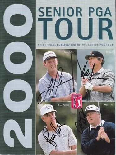 Larry Nelson, Hale Irwin, Bruce Fleisher, Allen Doyle Signed Senior Tour Program