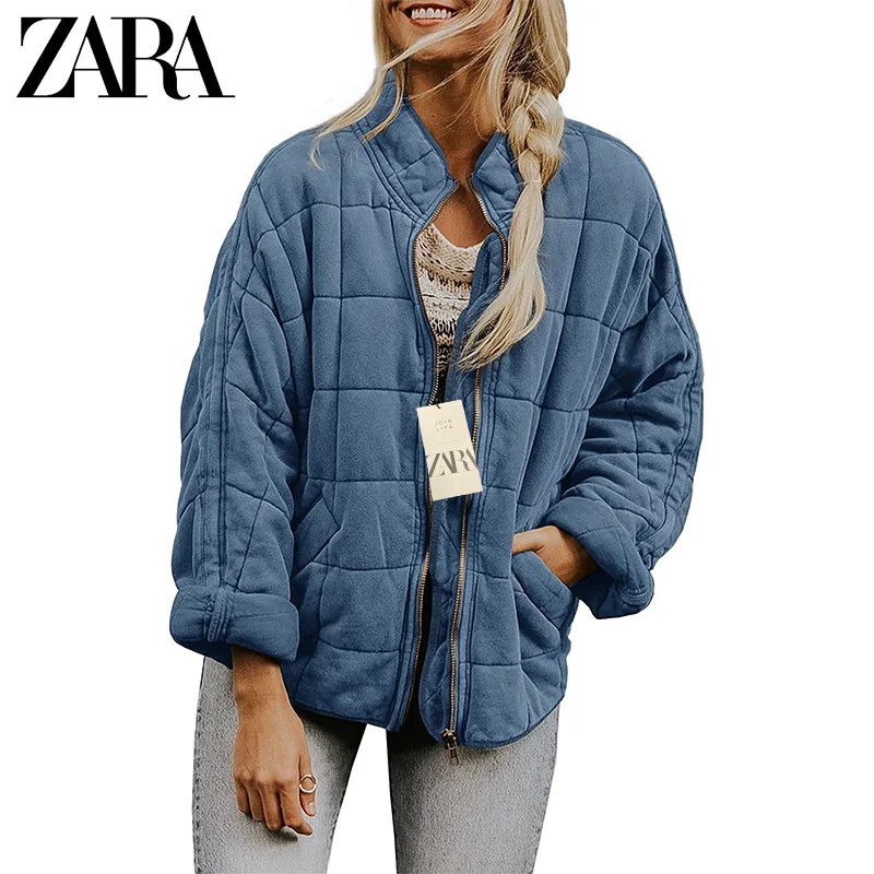 ZARA Nova blusa de manga comprida folgada