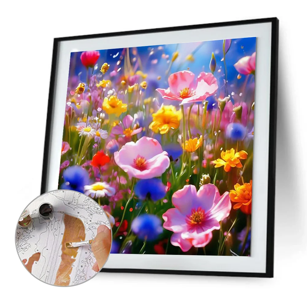 DIY Paint By Number 40*40cm - Daisy